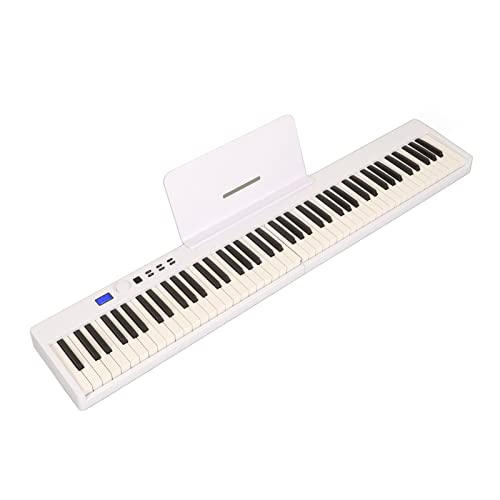 Clavier de Piano Pliant, Piano électrique Portable 88 Touches USB Plug and Play Son Surround 360 Degrés Piano Numérique avec Repose-Musique, Pédale de Piano et Sac de Piano - Les Beatles, Paul McCartney, John Lennon, RIngo Starr, George Harrison Clavier de Piano Pliant, Piano électrique Portable 88 Touches USB Plug and Play Son Surround 360 Degrés Piano Numérique avec Repose-Musique, Pédale de Piano et Sac de Piano