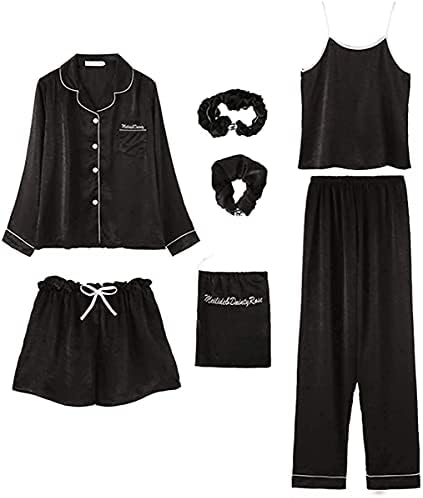 Amazon | [LA MIU] パジャマ レディース ルームウェア 7点セット