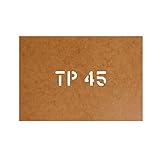 TP 45 Schablone Stencil Ölkarton Bundeswehr Militär US Army passend für VW Iltis Faun Kraka 640 für Lackierung (2,5x9cm) - Ölkarton Lackierschablone #15166