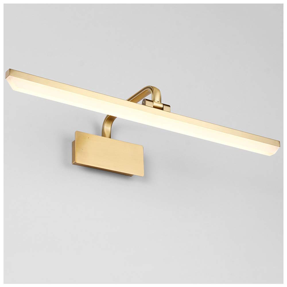 HYJAUSXB Vinta LED Bathroom Mirror Light with Adjustable Head Cold/Warm White 3000-6000K Wall Sconce for Backlit Lamp Modern Home Lighting