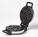Fleur De Lis Belgian Waffle Maker | Non-stick Waffle Iron | Works Perfectly for Chaffles, Gluten Free or Paleo Pancake And Waffle Mix