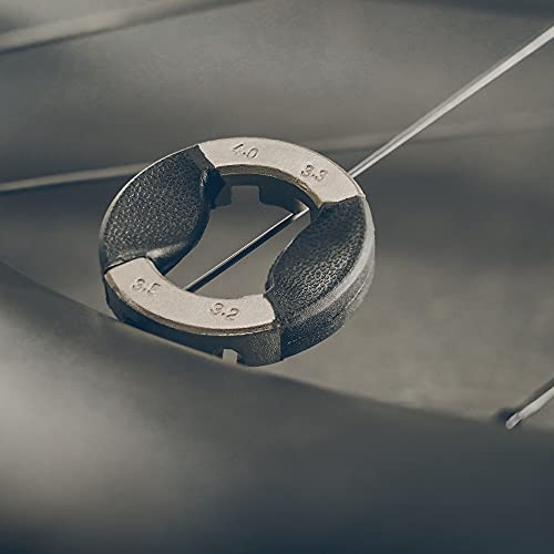 image for BIKEHAND Spoke Wrench 4 Sizes in 1 Tool - Bike Bicycle 3.2mm/3.3mm/3.5