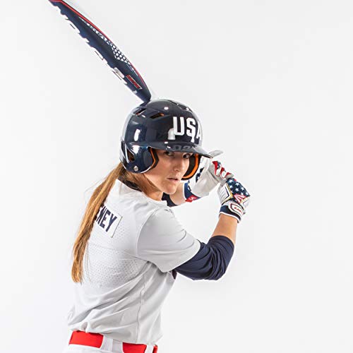 Ghost Softball Batting Glove, Pair, Stars/Stripes, Women's, Large #TOP2