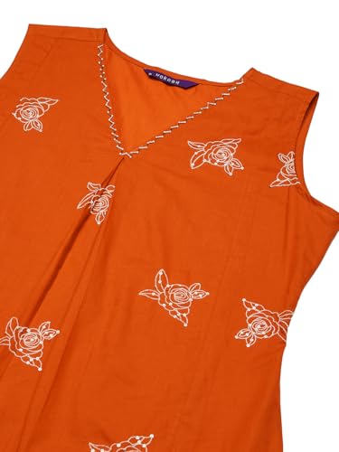 Image of MOKOSH Women's Cotton Embroidered & Hand Work Kurta Pant Set
