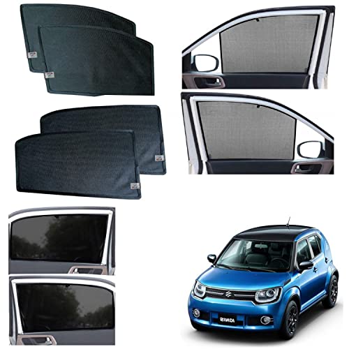 Image of WolkomHome car Fix Curtain Window Shades Half Curtains Sunshade for ignis Sigma