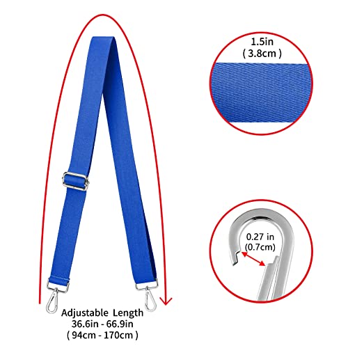 Image of ZOOEASS Wide Shoulder Strap (Solid),Adjustable Replacement Belt Crossbody Canvas Bag Handbag