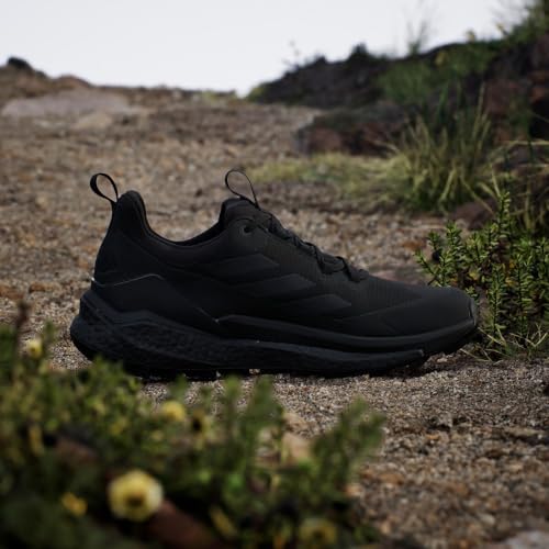 Image of adidas Mens Terrex Free Hiker 2.0 Low Gore-Tex Hiking Hiking Sneakers Shoes - Black