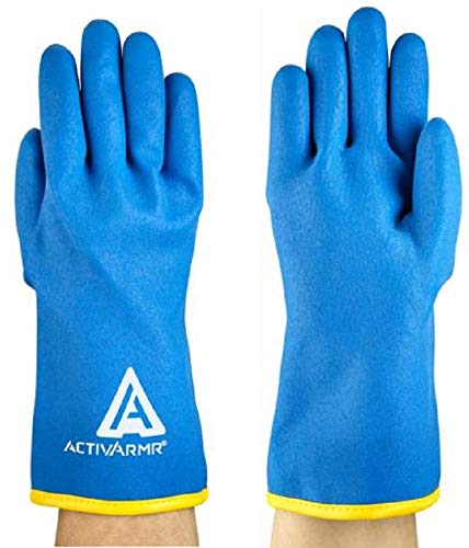Ansell ActivArmr Winter Work Gloves - Thermal Resistance & Grip, Cold Protection, Waterproof, Size L (1 Pair - View #3