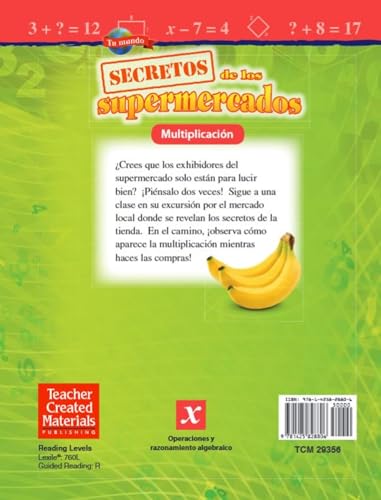 Tu mundo: Secretos de los supermercados: Multiplicacion (Mathematics in the Real World) (Spanish Edition) - Image 2
