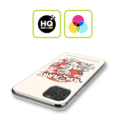 Head Case Designs Officially Licensed Tom And Jerry Fireworks Prank Illustration Soft Gel Case Compatible With Apple Iphone 13 Pro Max #TOP1