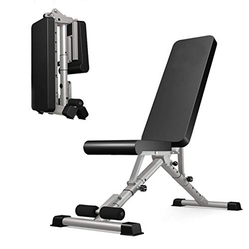 COLOM Strength Training Gym Folding Weight Bench, Adjustable Weight Lifting Bench for Full Body Workout, Home Gym Physionics Incline Decline Bench for Lifting Fitness Bench Press Bar and Weights