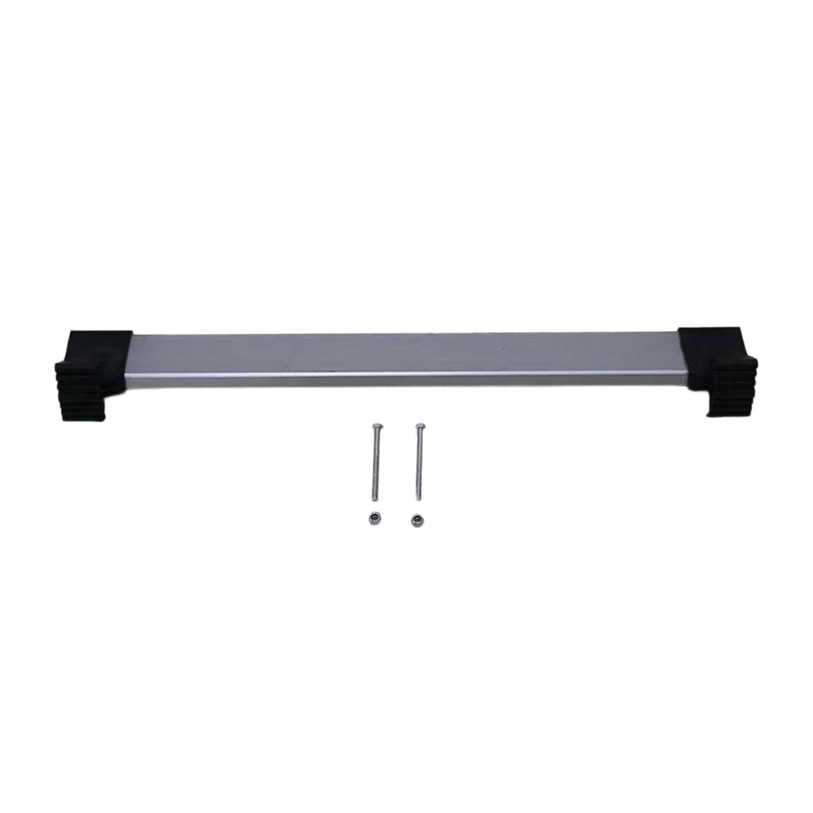 Ronyme Ladder Balance Bar Extension Ladders Accessory Stabilizer Bar Stable Non Slip with Feet Covers Aluminum Alloy, 68cm