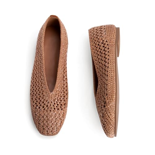 Comfortable Ballet Flats for Women Round Closed Toe Ballerina Flats Shoes Dressy Casual3