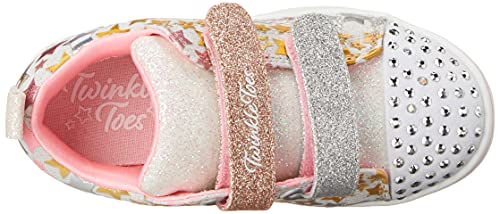 Skechers Twinkle Toes Star Blast, Sneaker, Bianco