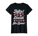 Umstandsdirndl Mei Dirndl is z kloa für Zwoa Schwangerschaft T-Shirt