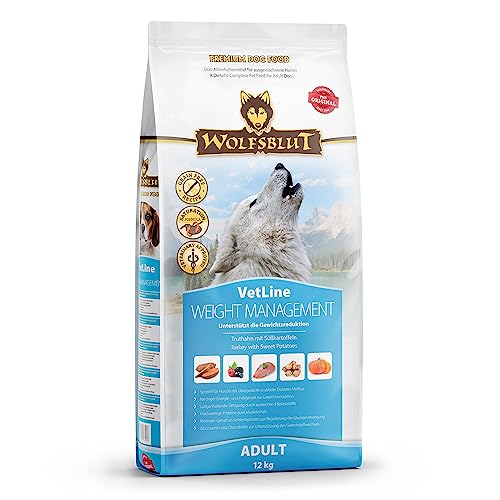 Wolfsblut Vetline Weight Management 12 kg | Trockenfutter bei Übergewicht und/oder Diabetes mellitus