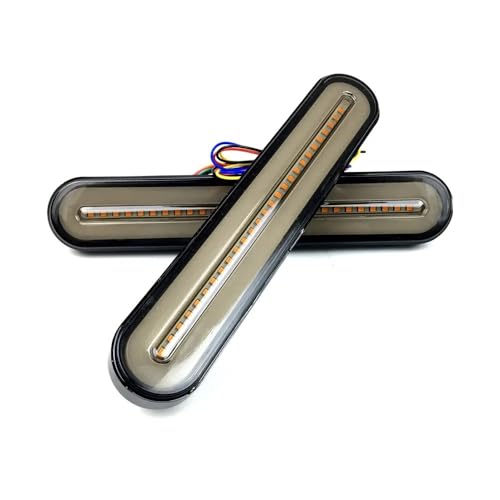 Feu stop moto LED vertical arrière double pour vos longues escapades en Road King