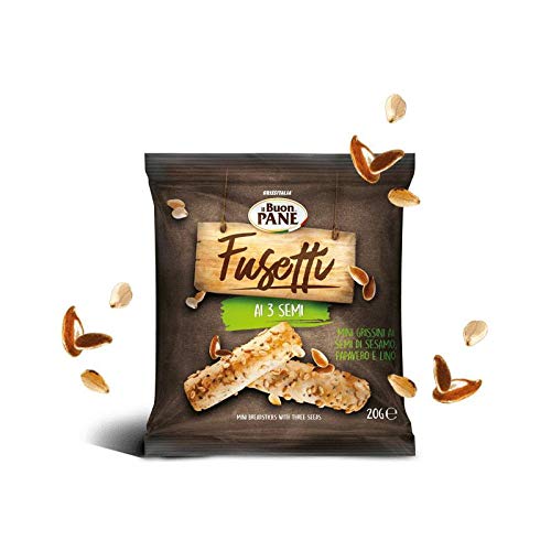 Mini Grissini ai Semi di Sesamo Papavero Lino