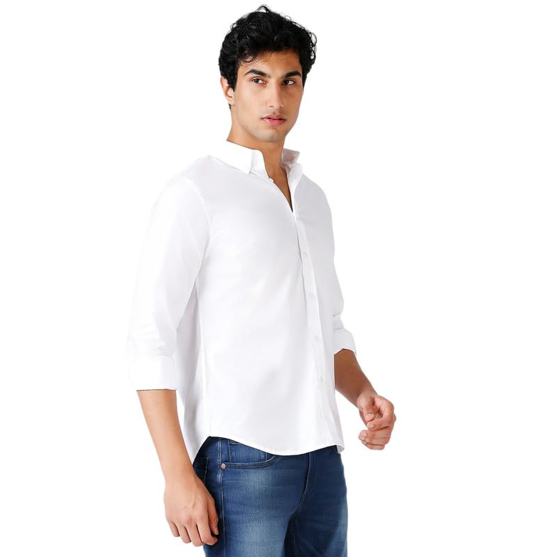 Image of MARK & ALBERT Men's Cotton Formal Shirt
