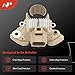 A-Premium Alternator Voltage Regulator Compatible with Ford F-450 Super Duty, Explorer, Escape, Fusion, Focus, Edge, Transit Connect, Taurus, Expedition & Lincoln MKX, MKS & Mazda Tribute & Mercury