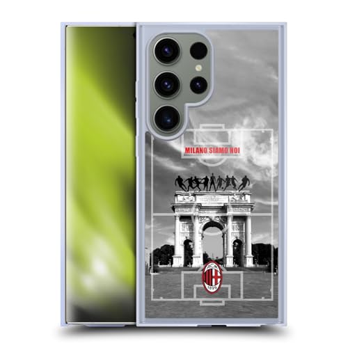 Coque Gel AC Milan Samsung S24 Ultra Compatible MagSafe