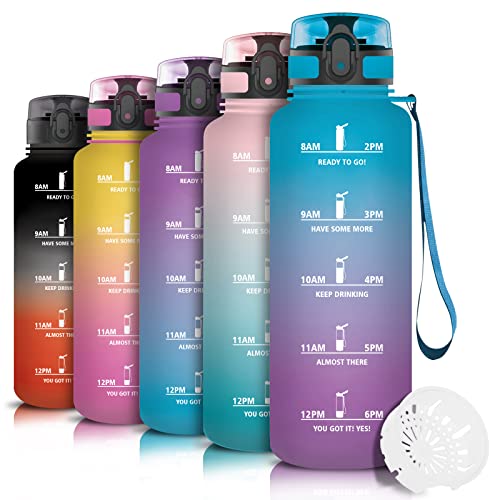 Grsta Botella deporte - Botella Agua 1500ml, Botella de agua libre de PBA, Botella reutilizable, Botella gimnasio, Adecuado para Correr, Aptitud física, Deportes Cover