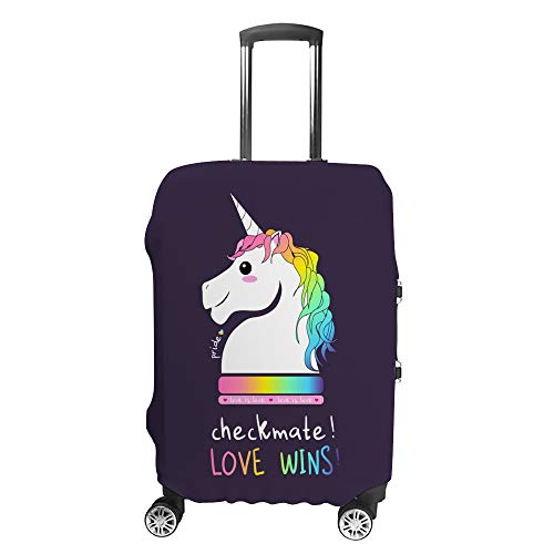 Housse de protection bagage motif cheval et licorne cadeau voyage
