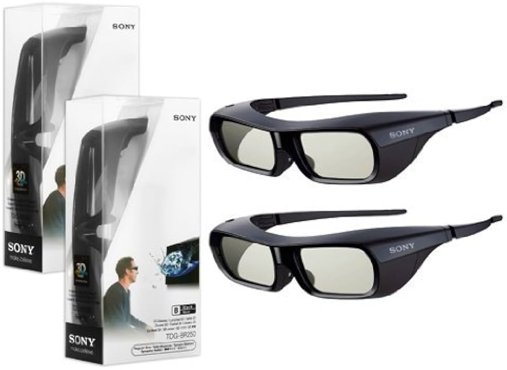 Sony 3Dメガネ TDG-BR250 ブラビア 3Dテレビ対応 アバター Buy Sony TDG-BR250 Active Shutter 3D Glasses for Bravia HDTV