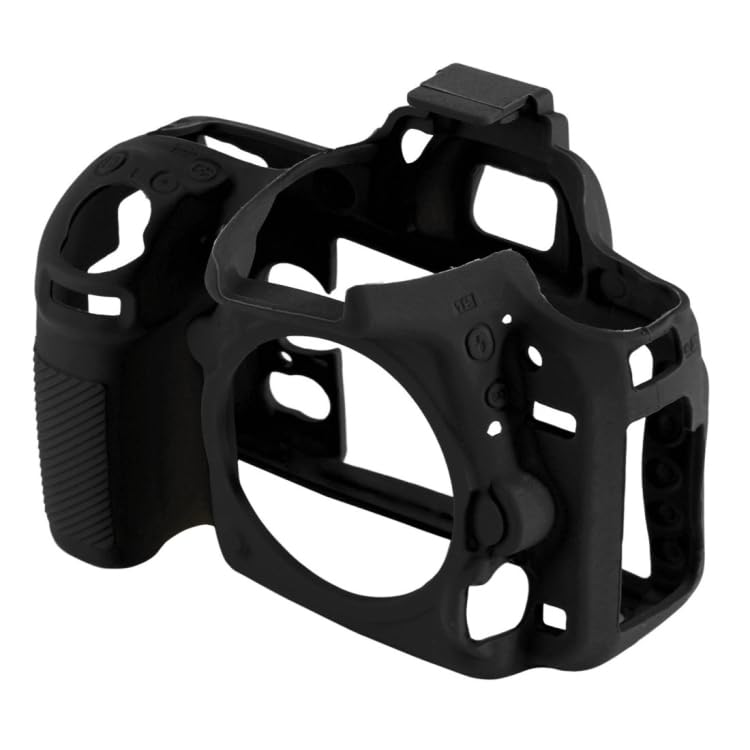 ELFOG Soft Silicone Protective Case Compatiable for Nikon D750 Camera (Black) - Shockproof, Dustproof, and Scratch-Resistant Cover Canera Accessories-image-27