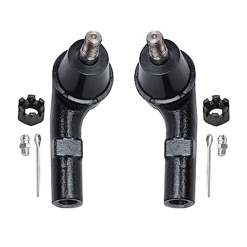 Image of Detroit Axle - 6pc Front End Control Arms Kit for Volkswagen 1998-2010 Beetle, 1999-2005 Golf Jetta, 2 Control Arms 2 Ball Joints 2 Tie Rods Replacement