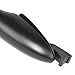 DNA MOTORING Rear Left/Right Outer Door Handle Compatible with 15-21 Kia Sedona, Black, OEM-DHO-01300
