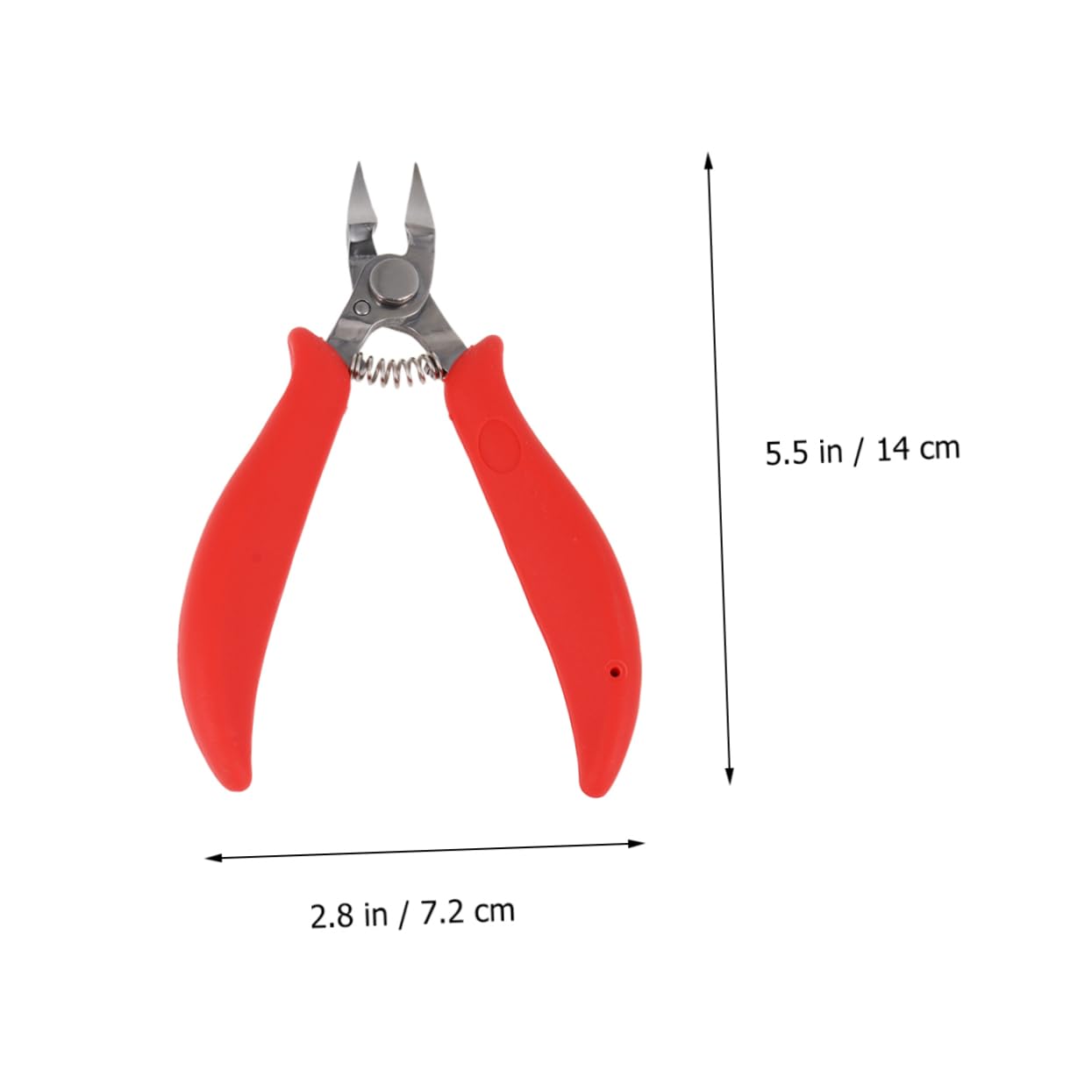 FRCOLOR 3pezzi Attrezzi Per Manicure e Pedicure Acciaio Inossidabile Forbicine Per Cuticole e Tronchesi Per Unghie Per Uso Professionale e Domestico Include Nipper Per Cuticole e Clipper