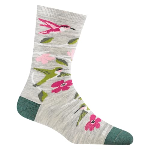 Darn Tough Vermont Birds of a Feather Crew Lightweight Women's Socks - Soft Merino Wool Socks for Women, Style 6121