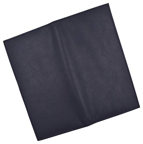 Marshal Basic Pu Leather Checkbook Covers Colors (Blue) #TOP6