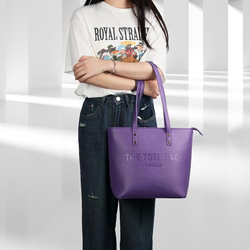 Image of Chinllo Tote Bag for Women, Medium Top Handle Handbags Purse