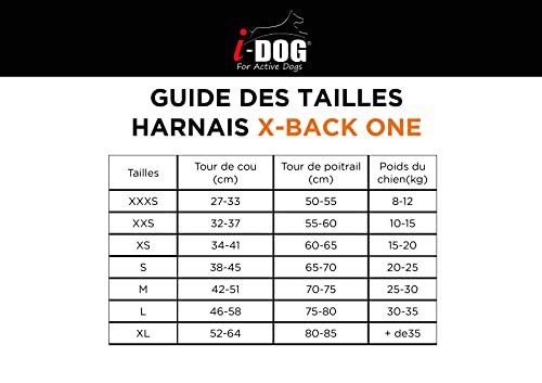I-dog Materiel Canicross X-Back One Geschirr (L)