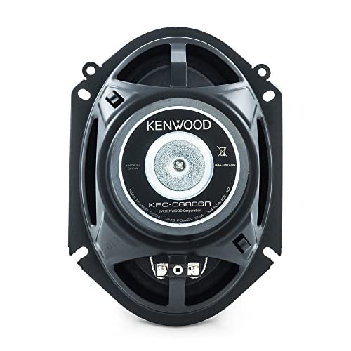 Kenwood KFC-C6866R Road Series Car Speakers (Pair) - 6"x8" 2-Way Car Coaxial Speakers, 250W, 4-Ohm Impedance, Cloth Woofer & Balanced Dome Tweeter, Heavy Duty Magnet Design - Image 5