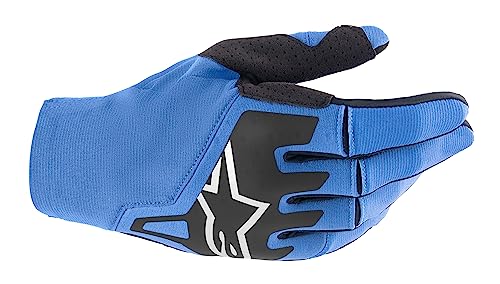 Alpinestars Techstar Motocross Gloves, blue/black, M