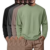 Estilo versátil: estas camisas casuales de algodón para hombres están diseñadas para combinarse y combinarse fácilmente; Úselas con un cárdigan de punto o una chaqueta ligera para un look de transición cómodo, o úselas solas con jeans o pantalones de pierna recta para un look simple