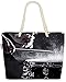 VOID Schlagzeug Trommel Musik Strandtasche Shopper 58x38x16cm 23L XXL Einkaufstasche Tasche Reisetasche Beach Bag