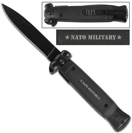 Striker Spring Assisted Knife - NATO Black