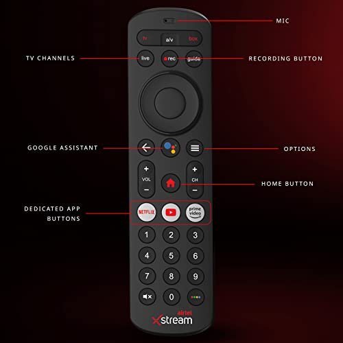 Image of Airtel Xstream Box | Android TV Box | Hindi Pack | Free Installation (1 Month Entertainment HD Pack)