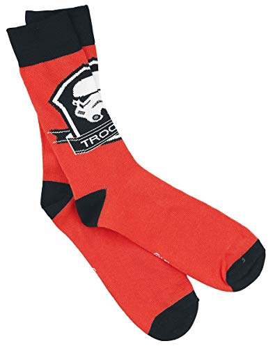 Chaussettes Star Wars Stormtrooper Homme Coton Noir et Blanc