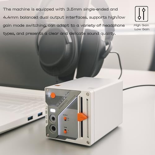 Ampli DAC SMSL DS200 décodeur MQA 32bit 768kHz pour un son haute résolution sur PC - 5