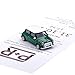 Magnetischer Parkscheinhalter – Modellauto mit Magnet und selbstklebender Haftscheibe für Parkausweise und Notizzettel – Kultauto kompatibel mit Mini Cooper British Racing Green (20.10-11A)