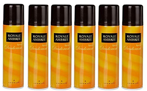 Royale Ambree Desodorante 250 ml. Pack de 6