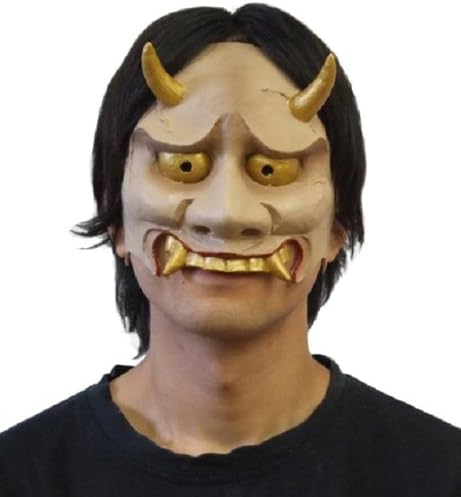 Hannya half mask