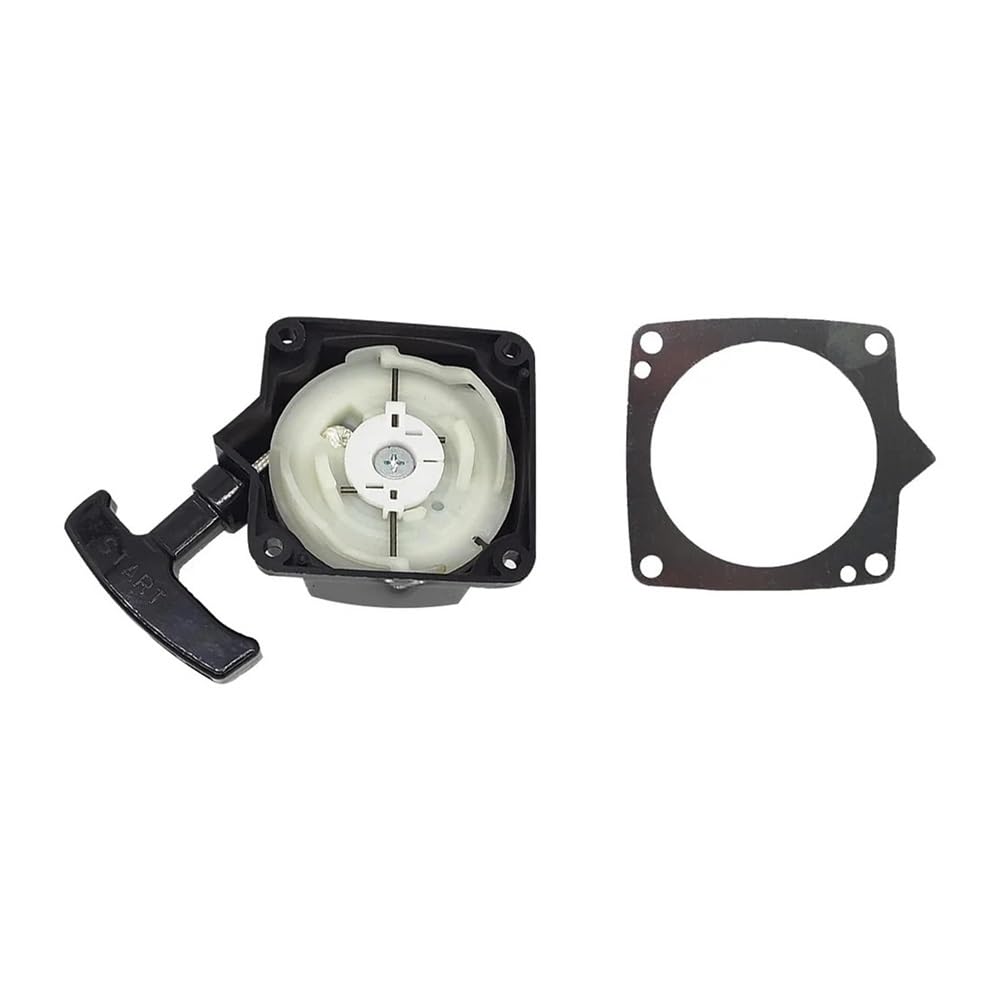Conjunto de Arranque de Retroceso Apto for desbrozadoras y cortadoras de césped Apto for Motores 40 5 44 5 52cc(Starter Gasket)