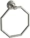 KOHLER K-13112-BN Pinstripe Bathroomm Towel Ring, Vibrant Brushed Nickel