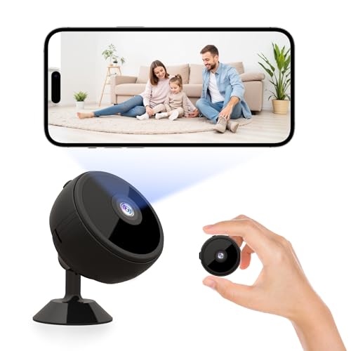 ZHENHAN Mini Camera Wireless Cam with Advanced Night Vision &